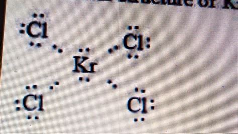 krcl4 lewis structure|Solved Draw the Lewis structure for KrCl4 and answer the .